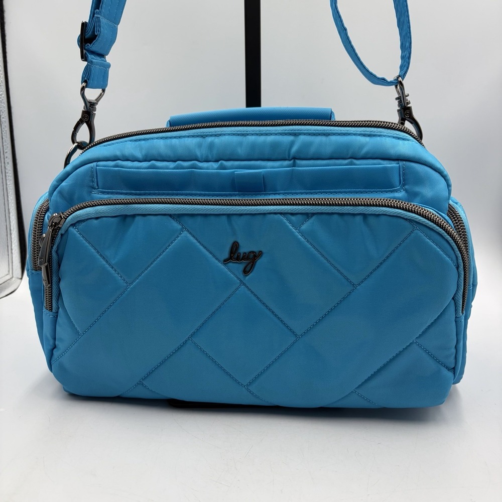 Lug Trolley 2 Crossbody Bag Ocean Blue Stylish Women's Travel Pouch‎ Versatile